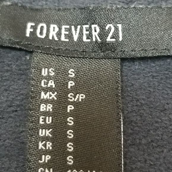 Forever 21 New York cropped sweatshirt - Picture 2 of 7